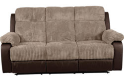 Collection Bradley Large Manual Recliner Sofa - Natural